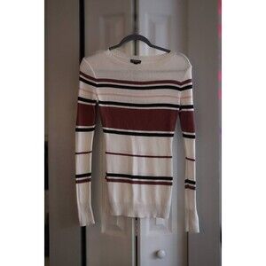 Express Striped Knit Sweater – Women’s Medium